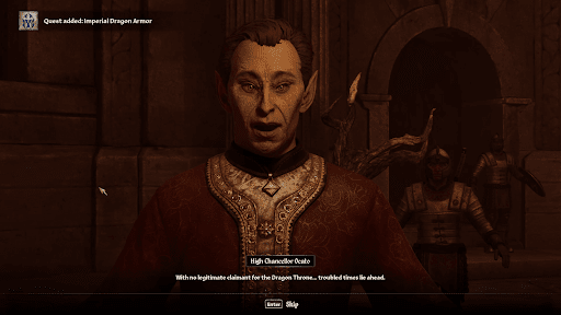 Main Quest 17: Imperial Dragon Armor